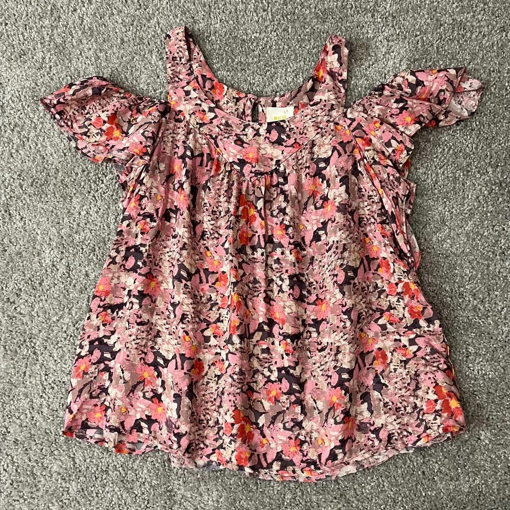 Maeve | Floral Cold Shoulder Top - Picture 2 of 11